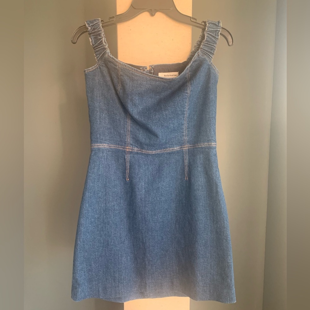 Blue Denim Dress